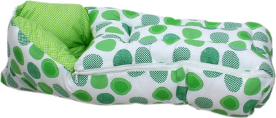 

RBC RIYA R greenn dot sleeping sleeping bag crib(Fabric, Green)