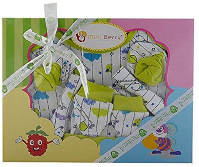 

HEALTHY BABY Gift Set-6 Pcs For New Born (Green)(Green)