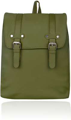 

Leather Land 3 In 1 Smooth Back Pack In PISTA GREEN 5 L Backpack(Green)