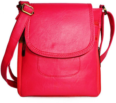 

THE MAXIM NA Sling Bag(Pink, 3 L)