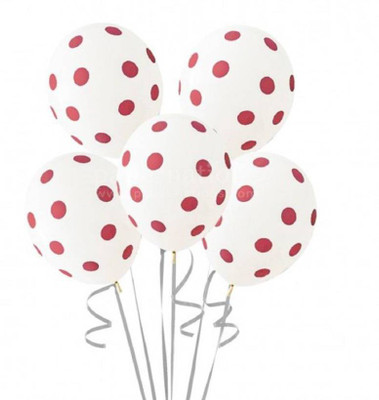 

kubergift Printed TG41 Balloon(White, Pack of 100)