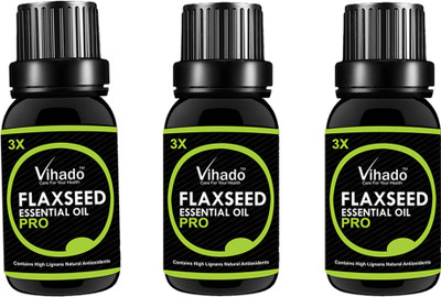 

VIHADO 100% pure flaxseed oil with WEIGHT LOSS (10 ML) (Pack of 3)(10 ml)
