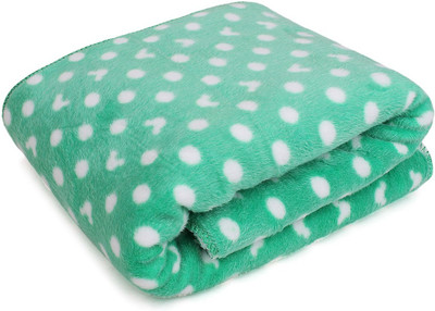 

My New Born Printed  AC Blanket(Cotton, Green
