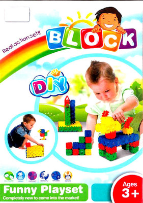 

Bestie Toys New Styles DIY 288Pcs Baby Numeric Block Real Action Fun Playset(Multicolor)