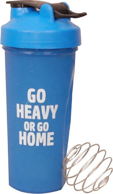 ALPHA.SM PROTEIN GYM SHAKER BOTTLE 600 Shaker(Pack of 1, Blue)
