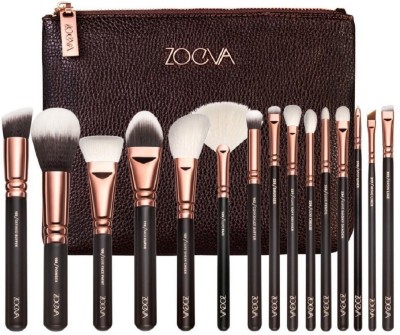 

ZOEVA Brushes Makeup Cosmetics Brush Tool Rose Golden SET OF 15(Pack of 15)