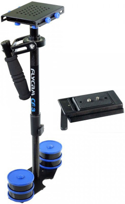 

FLYCAM CF-3 Carbon Fiber Camera Stabilizer with Quick Release Plate for payload upto 3.5kg video movie wedding camera shoot (FLCM-CF-3) Camera Rig