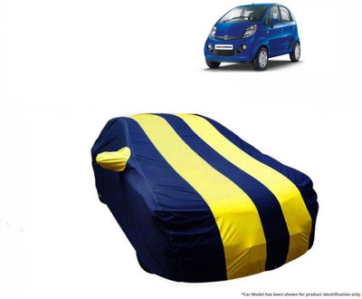 Flipkart SmartBuy Car Cover For Tata Nano (With Mirror Pockets)(Yellow, Blue)