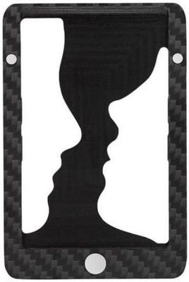 

Pitaka Carbon Wallet Extra Layer Compartment 3 Card Holder(Set of 1, Black)