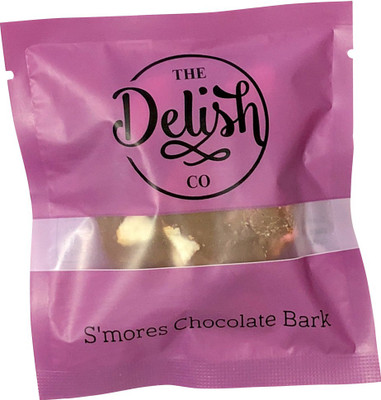 

The Delish Co S'MORES CHOCOLATE BARK Bars(Pack of 2, 46 g)