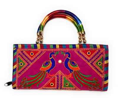 

Unique Fashion Casual, Party, Formal Pink, Multicolor Clutch, Multicolor;pink