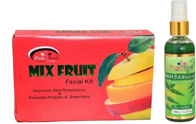 

Pink Root MIX FRUIT KIT 83G WITH NEEM FACE WASH 100ML(Set of 2)