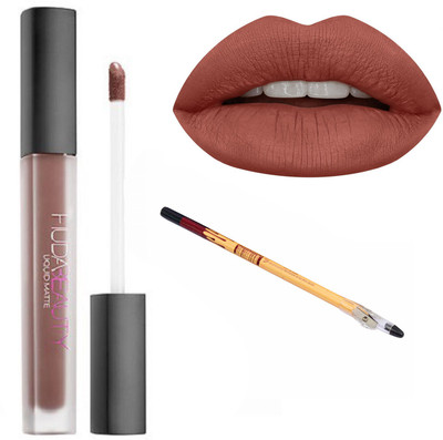 

Huda Beauty Professional Long lasting Liquid Matte Trendsetter Colour Lipstick 5 Ml with Eye Kajal(Set of 1)
