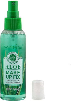 

FASHION 1 Mars Longlasting Make Up Fixer Alovera Primer - 130 ml (Transparent) With One Pair Of Eyelashes(Set of 2)
