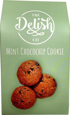 

The Delish Co MINT CHOCOCHIP COOKIE(130 g, Pack of 6)