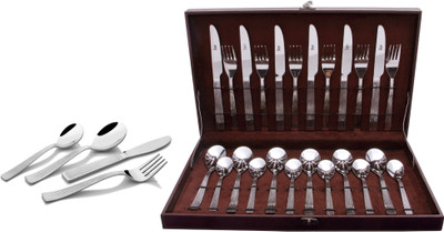 

Shapes Alpine with gift box Stainless Steel Cutlery Set(Pack of 24)
