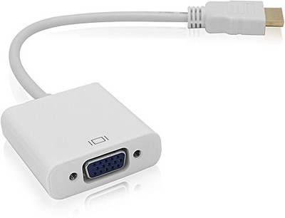 

Skypoint Hdmi to vga adapter HDMI Adapter(TV, Comouter, White)