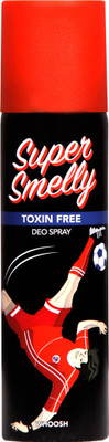 

Super Smelly Deodorants- 100% Toxin Free Deodorant Sprays (Naturally derived) Body Spray - For Boys(150 ml)