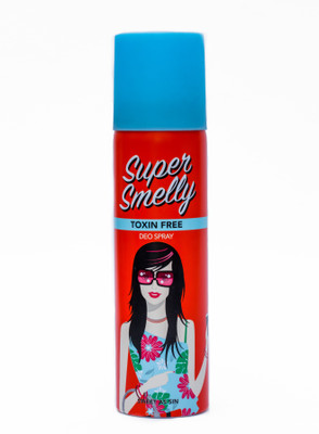

Super Smelly Deodorants- 100% Toxin Free Deodorant Sprays (Naturally derived) Body Spray Body Spray - For Girls(150 ml)