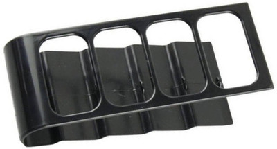 

Muren 4 Compartments Plastic remote holder(Black)
