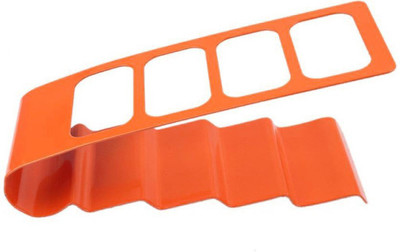 

Muren 4 Compartments Plastic remote holder(Orange)