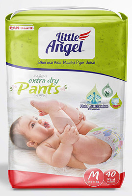 

Little Angel Extra Dry Pants - M(40 Pieces)