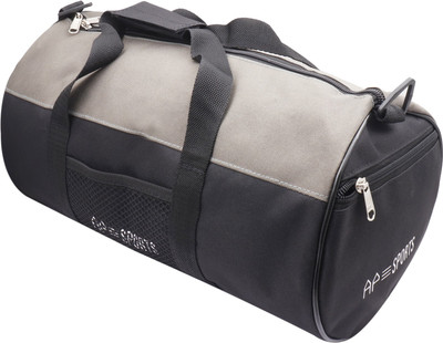 

kisavo Cool Sports freak Gym Bag Gym Bag(Beige, Black)