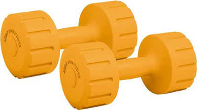 

Body Sculpture Vinyl Fixed Weight Dumbbell(8 kg), Yellow