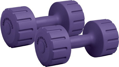 

Body Sculpture Vinyl Fixed Weight Dumbbell(4 kg), Purple