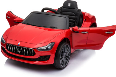 

Toy House Officically Licensed Maserati Rechargeable with Remote for kids (2 to 5 yrs) Car Battery Operated Ride On(Red)