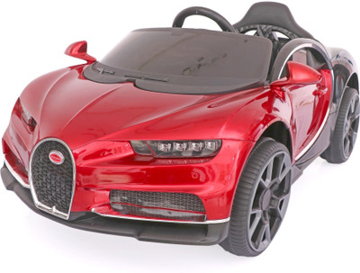

Toy House Majestic Veyron Rechargeable Swing function with Remote for Kids(2 to 6 yrs) Car Battery Operated Ride On(Red), Metallic red