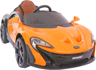 

Toy House Majestic P1 GTR Rechargeable Swing function with Remote for Kids( 2 to 6 yrs) Car Battery Operated Ride On(Orange)