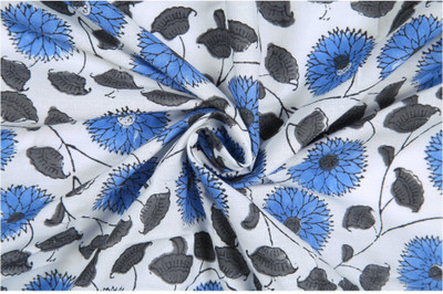 Ravaiyaa - Attitude Is Everything Cotton Blend Floral Print Kurta Fabric