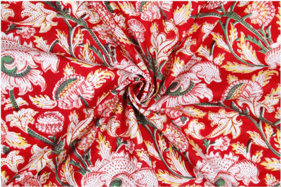 Ravaiyaa - Attitude Is Everything Cotton Blend Floral Print Kurta Fabric