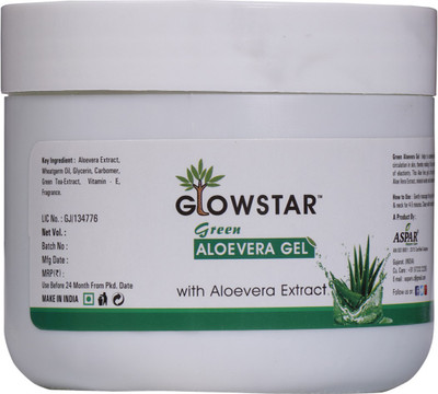 

Aspar Glowstar Natural Aloe Vera Gel with Aloe Vera Extract (450g)(450 g)