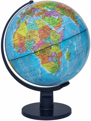 

AutoVHPR Laminated High Quality 12 Inches Globe Globe World World Globe(12 Blue)