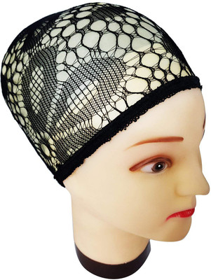

INAAYA Hair Wig Cap For Women, Head Net Cover, Black Hair Accessory Set(Black)