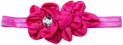 

Pinkblueindia Cute Infant Flower With Sparkling Diamond Head Band(Pink)