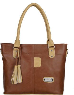 

Al Jazeera Shoulder Bag(Brown, Beige), Beige;brown