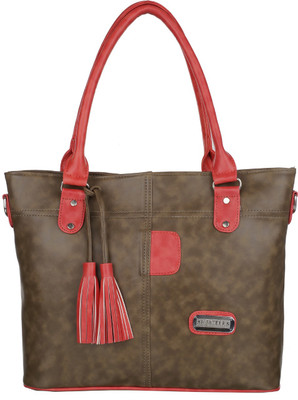 

Al Jazeera Shoulder Bag(Khaki, Pink)