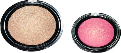 Platinum Professional Blusher For Woman -34 (Free Eyeshadow ) Highlighter(Multi)