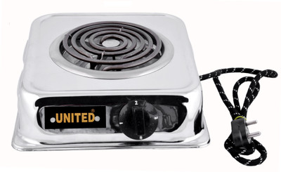 

United 2000 Radiant Cooktop(Silver, Jog Dial)