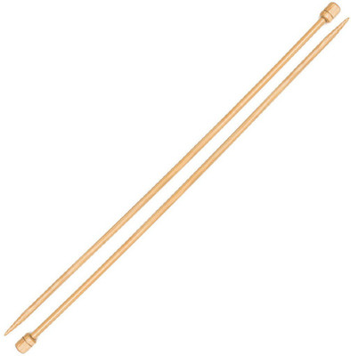 pony Bamboo Long Knitting Needles Knit Pin Length 33cm, 3.25 mm (No 10) Knitting Pin(Pack of 2)