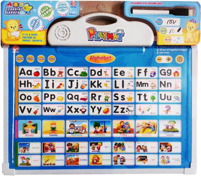 

See Inside Musical Board for Alphabet ABC Learning Toy Play Mat & Drawing with One Doodle Pen (Multicolour)(Multicolor)
