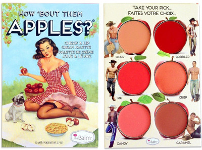 

The Balm HOW `BOUT THEM APPLES CHEEK & LIP CREAM PALETTE apple(Pack of: 1, 20 g)
