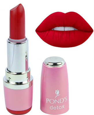 

Ponds Professional Long lasting Liquid Matte Bright Red Colour Lipstick 6 Ml(Bright Red)