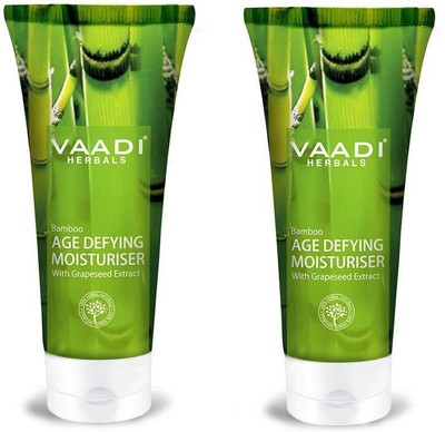 

Vaadi Herbals Bamboo Age Defying Moisturizers with Grapeseed Extract (60 ml x 2)(120 ml)