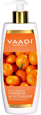 

Vaadi Herbals Fairness Moisturiser with Mandarin Extract (350 ml)(350 ml)