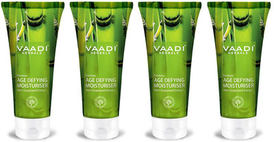 

Vaadi Herbals Bamboo Age Defying Moisturizers with Grapeseed Extract (60 ml x 4)(240 ml)