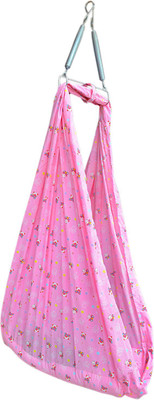 

Younique Baby Cradle Swing with Spring set and Mosquito Net(Pink)